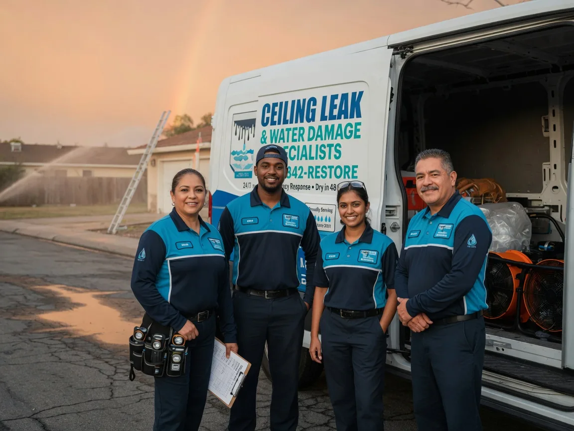 Ceiling Leak Cleanup company in Tuppers Plains, OH