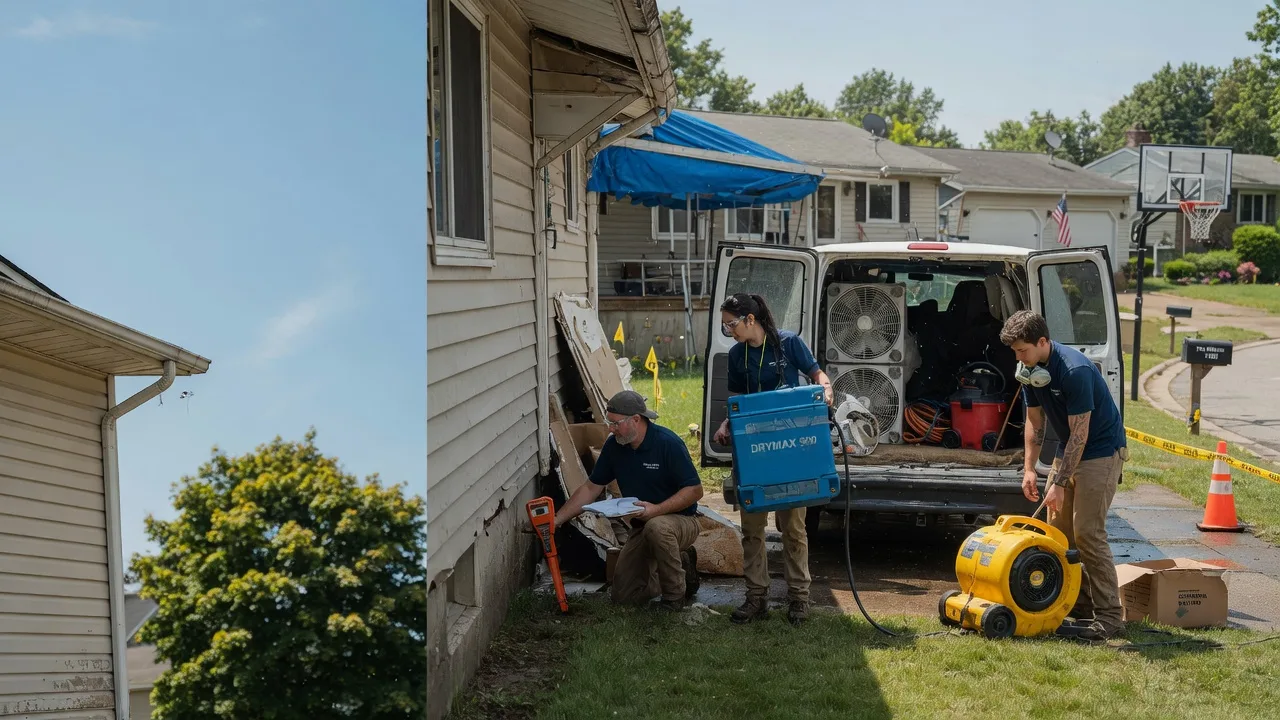Ceiling Leak Cleanup in Tuppers Plains, OH near me
