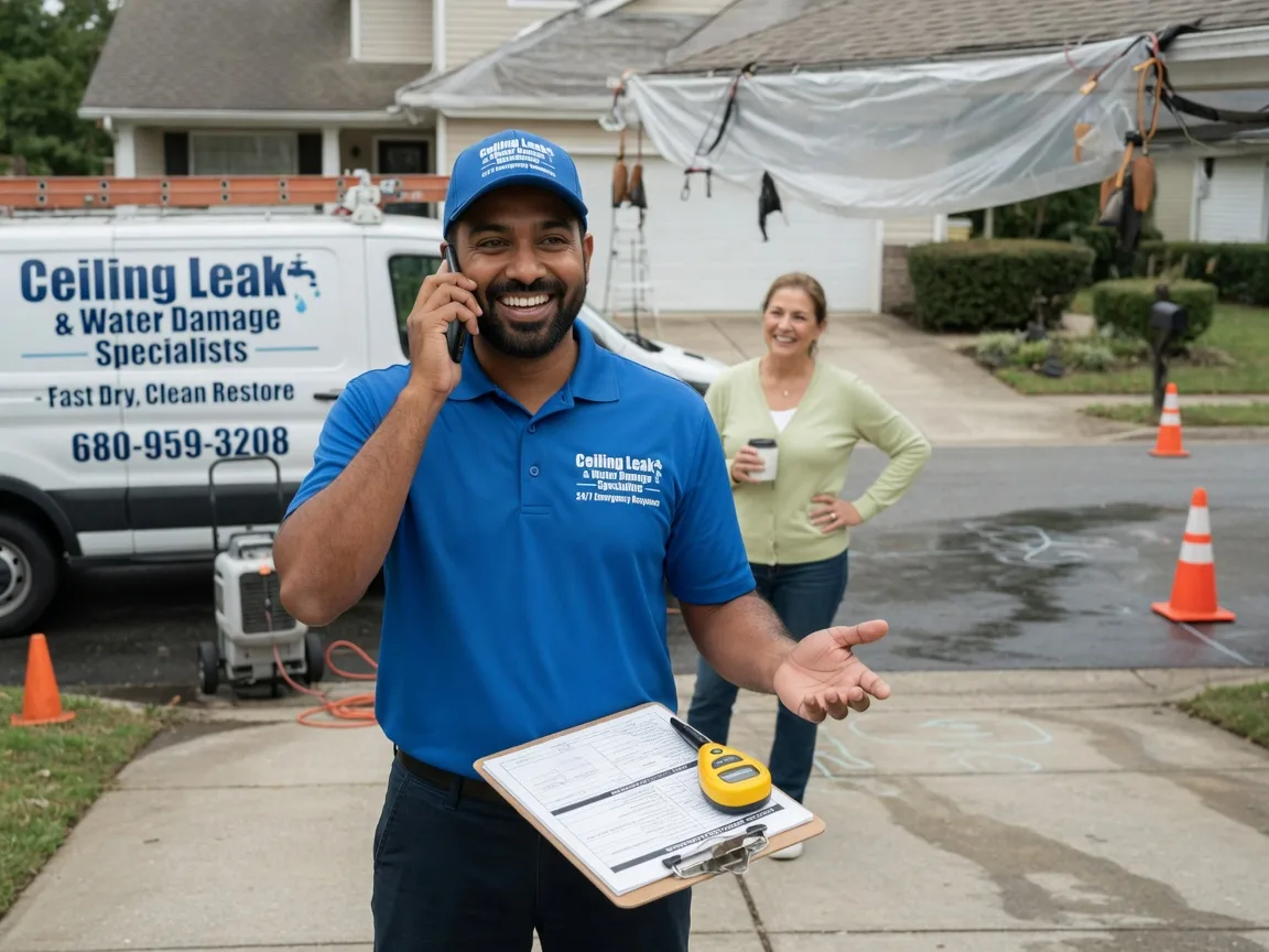Ceiling Leak Cleanup Tuppers Plains, OH FAQs